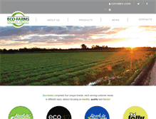 Tablet Screenshot of ecofarms.com.au